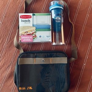 Artic Zone & Rubbermaid Lunch Box Set